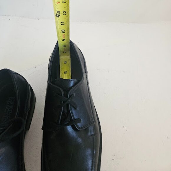 Kenneth Cole Reaction Men’s Black Leather Oxford Shoes
